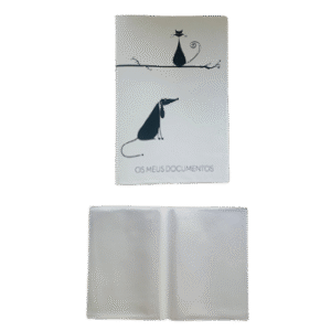 Capas para boletim de vacinas (personalizados)-500 unid